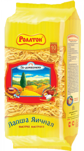 Лапша яичная Ролтон 400 гр.