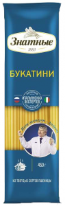 Макароны Знатные соломка-букатини 450 гр./24