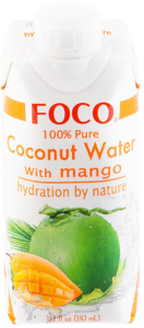 Кокосовая вода с манго FOCO, 330 мл