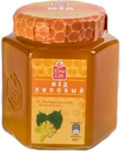Мед Липовый Fine Life, 500 гр.
