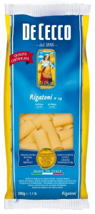 Паста ригатони ДеЧекко 500 гр.