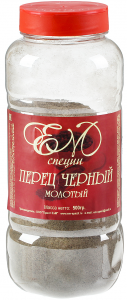 Перец черный молотый, «ЕМ специи», 500 г