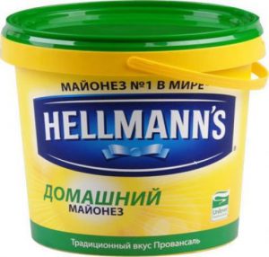 Майонез Домашний ведро 5,3 л. ТМ HELLMANS