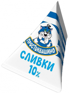 Сливки порционные 20 гр. ТМ Простоквашино