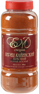 Перец Кайенский молотый, «ЕМ специи», 500 г