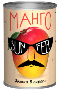 Манго дольки в сиропе 425 гр. ТМ SUNFEEL
