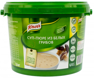 Суп-пюре из лесных грибов 1,5 кг. ТМ KNORR