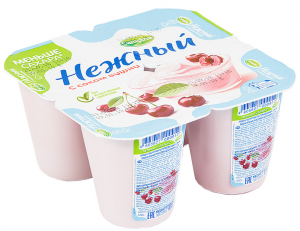 Йогурт 1.2% в ассортименте 100 гр. ТМ КАМПИНА
