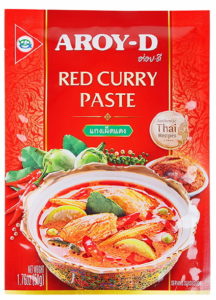Паста «Карри красная» AROY-D 50 г, блок 12*50 г