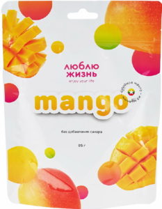 Манго высушенный без сахара «Люблю Жизнь», 85 г