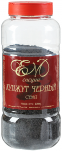 Кунжут черный семя, «ЕМ специи», 500 г