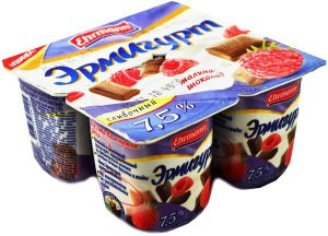 Йогурт 7.5% 115 гр. ТМ ЭРМИГУРТ