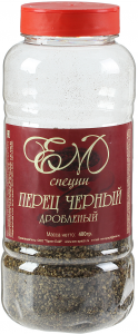 Перец черный дробленый, «ЕМ специи», 400 г