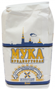 Мука пшеничная высший сорт 2 кг. ТМ Предпортовая