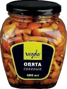 Опята соленые ст./б 450 гр.ТМ VEGDA