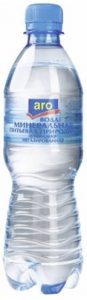 Вода ARO питьевая без газа 0,5 л.