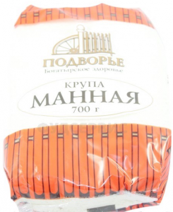 Манная крупа 700 гр. ТМ Подворье /15/