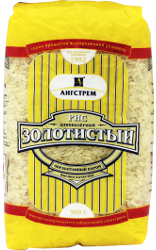 Рис золотистый длиннозерный 900 гр. ТМ Ангстрем