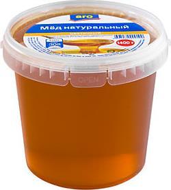 Мед ARO натуральный цветочный, 1,4кг