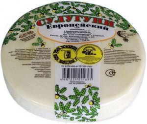 Сыр сулугуни 45% ~600 гр. ТМ Стародуб