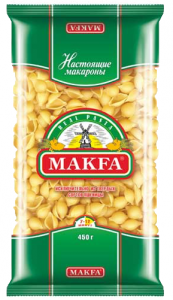 Ракушки МАКФА 500гр.