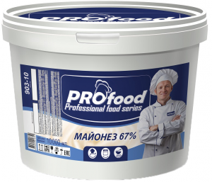 Майонез провансаль 67% ведро 10 л.ТМ Pro Food