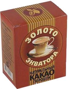 Какао-порошок 100 гр.ТМ Золото Экватора