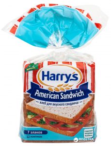 Хлеб тостовый 7 злаков 470 гр. ТМ HARRIS