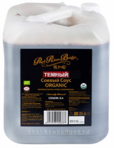 Тёмный органический соевый соус PRB, 8 л
