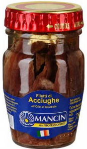 Анчоусы филе Mancin, 600 гр