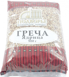 Гречневая крупа 900 гр. ТМ Подворье