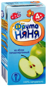 Сок Фруто-Няня в ассортименте 0,2 л./24 шт
