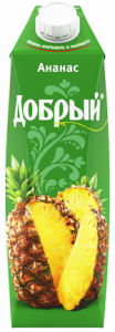 Сок анасовый 1 литр ТМ Добрый