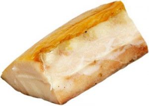Филе масляной рыбы хол.копчения в/у вес.Россия