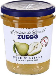Конфитюр Груша ZUEGG 320 гр,