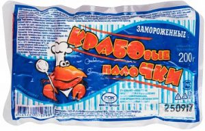 Крабовые палочки РОК, 1 кг.