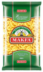 Рожки Макфа 450 гр./20/