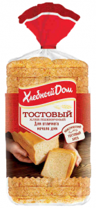 Хлеб тостовый 500 гр. ТМ Хлебный Дом